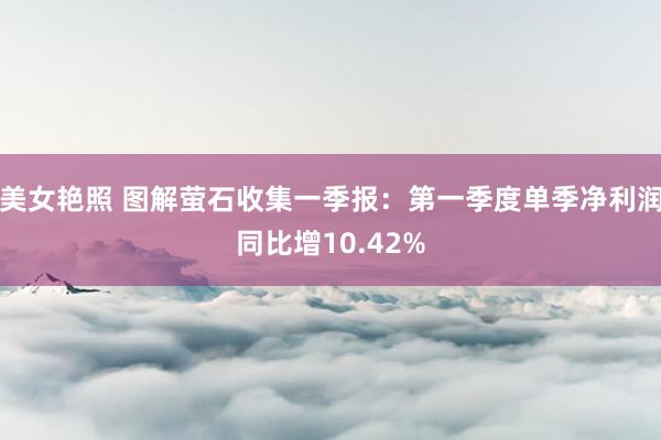 美女艳照 图解萤石收集一季报：第一季度单季净利润同比增10.42%