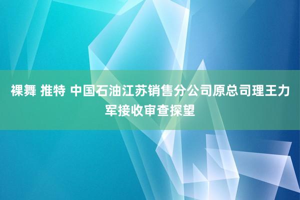 裸舞 推特 中国石油江苏销售分公司原总司理王力军接收审查探望